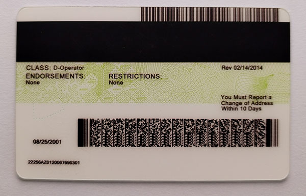 Arizona Fake IDs Arizona Fake id front side