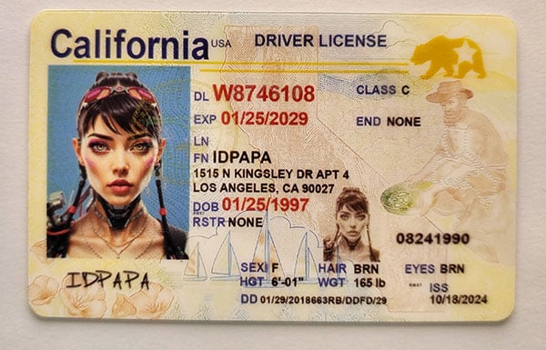 California Fake IDs