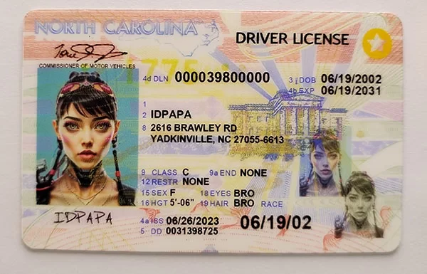 North Carolina Fake IDs