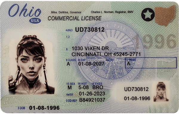 Ohio Novelty CDL