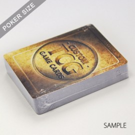 Custom Black Border TCG Card Template (Grey)