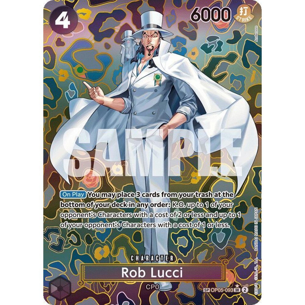 Rob Lucci (SP) - Emperors in the New World (OP09)