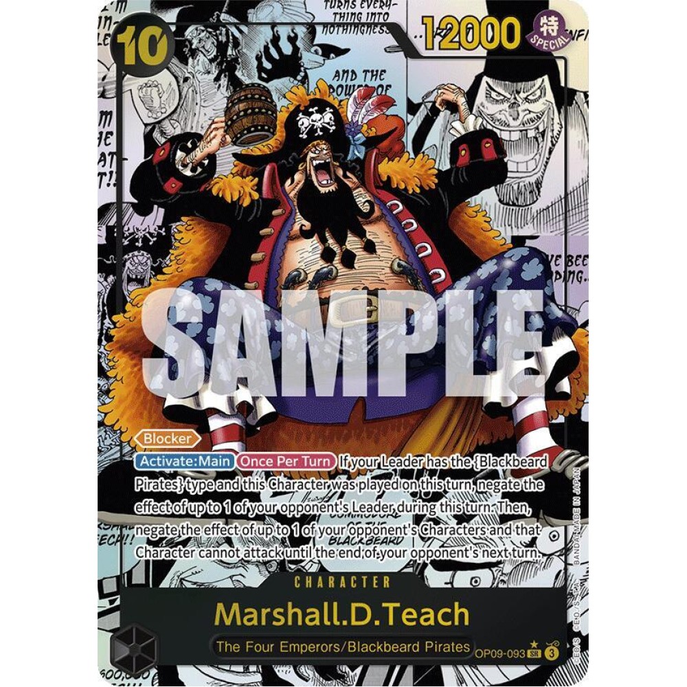 Marshall.D.Teach (093) (Manga) - Emperors in the New World (OP09)