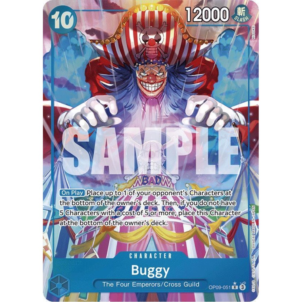 Buggy (051) (Alternate Art) - Emperors in the New World (OP09)