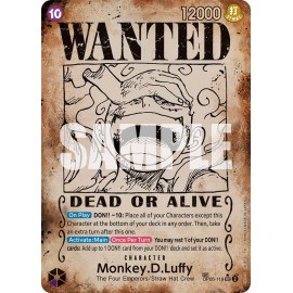 Monkey.D.Luffy (Wanted Poster) - Emperors in the New World (OP09)