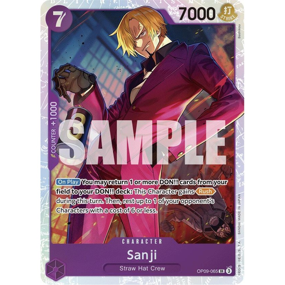 Sanji (065) - Emperors in the New World (OP09)