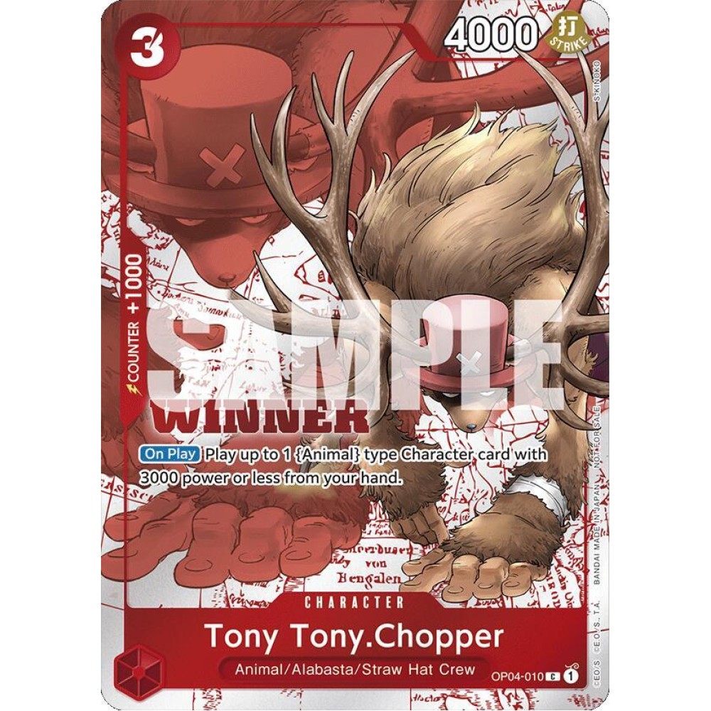 Tony Tony.Chopper (Winner Pack 2024 Oct.-Dec.) - One Piece Promotion Cards (OP-PR)